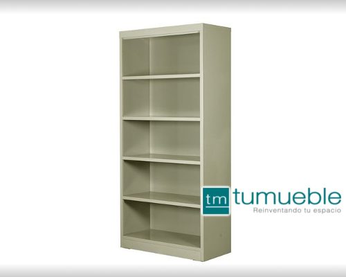 Librero Metálico de 1.80cm x .80cm 5 Huecos MT-13