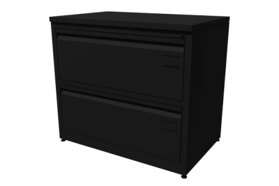 Archivero Metalico Horizontal de 2 Gavetas MT-04