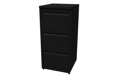 Archivero Metalico Vertical de 3 Gavetas MT-02