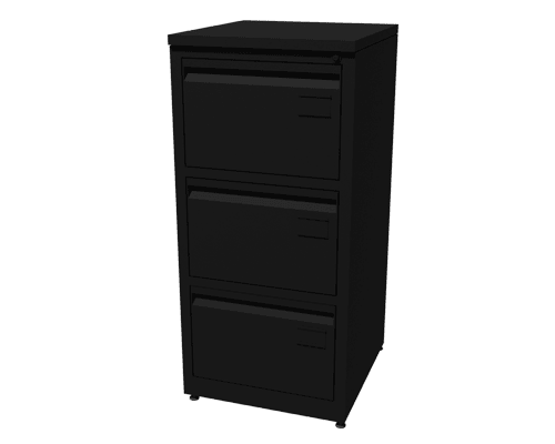 Archivero Metalico Vertical de 3 Gavetas MT-02