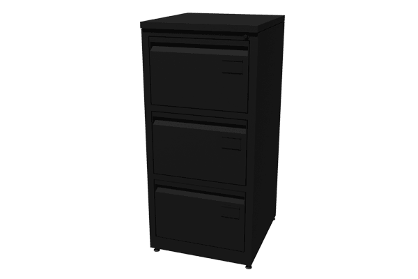 Archivero Metalico Vertical de 3 Gavetas MT-02